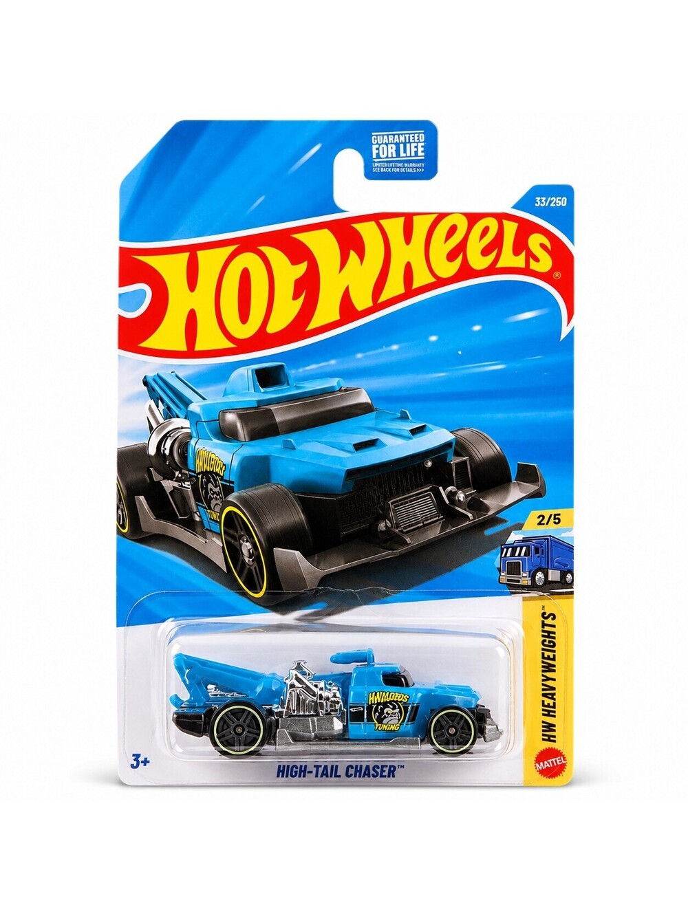 Hot Wheels High-Tail Chaser HW Mods 1/5 Blue Custom Truck 2025 Mattel Carded